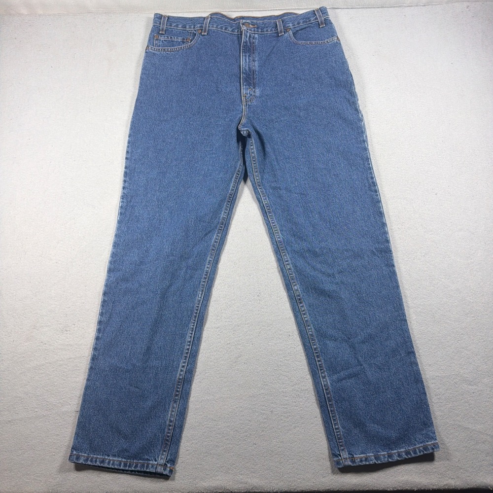 Levi's 540 Jeans Men 40x32 Relaxed Fit Medium Wash Blue Denim Pants Vintage 90s